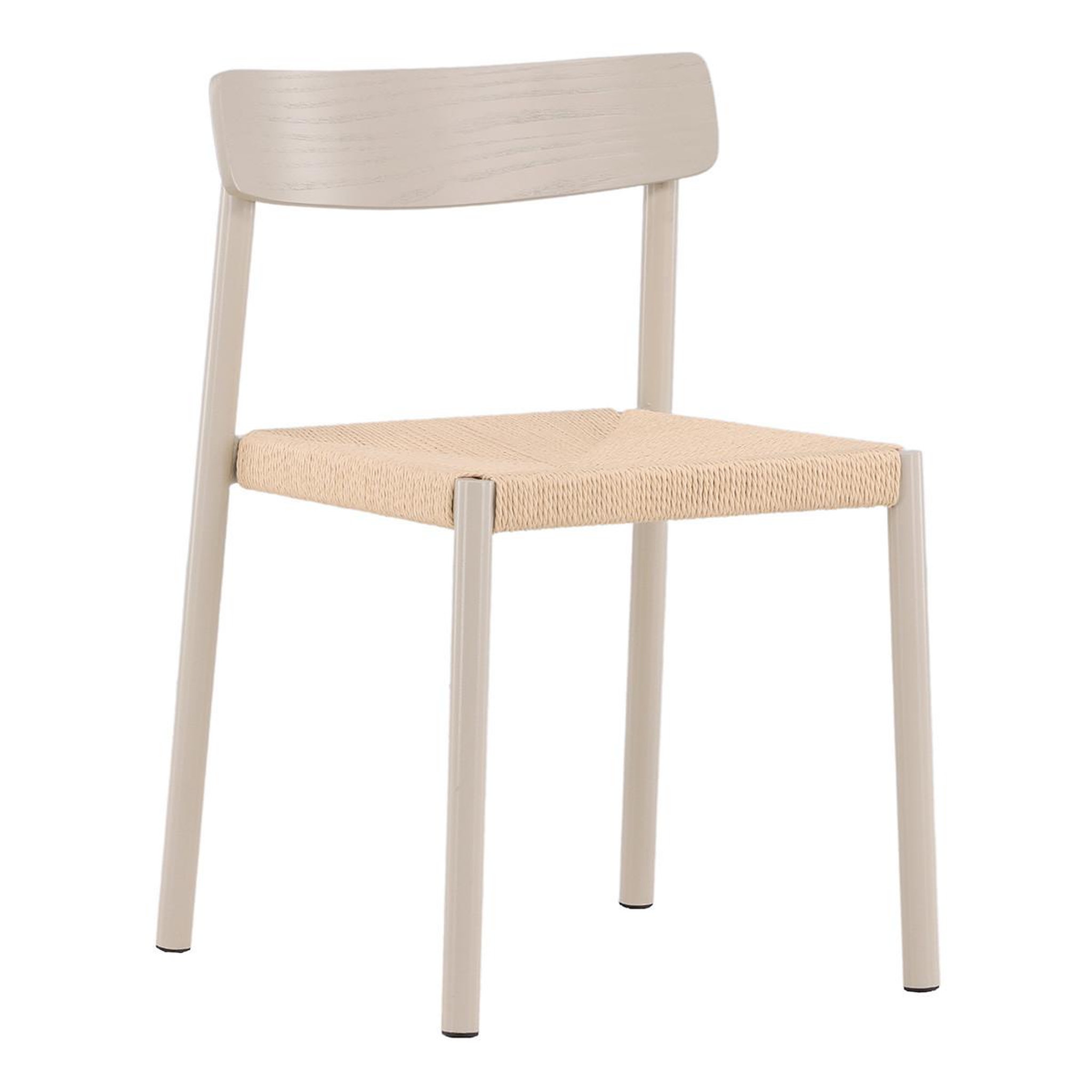 Paris Prix Chaise en rotin  malmon  79cm grège