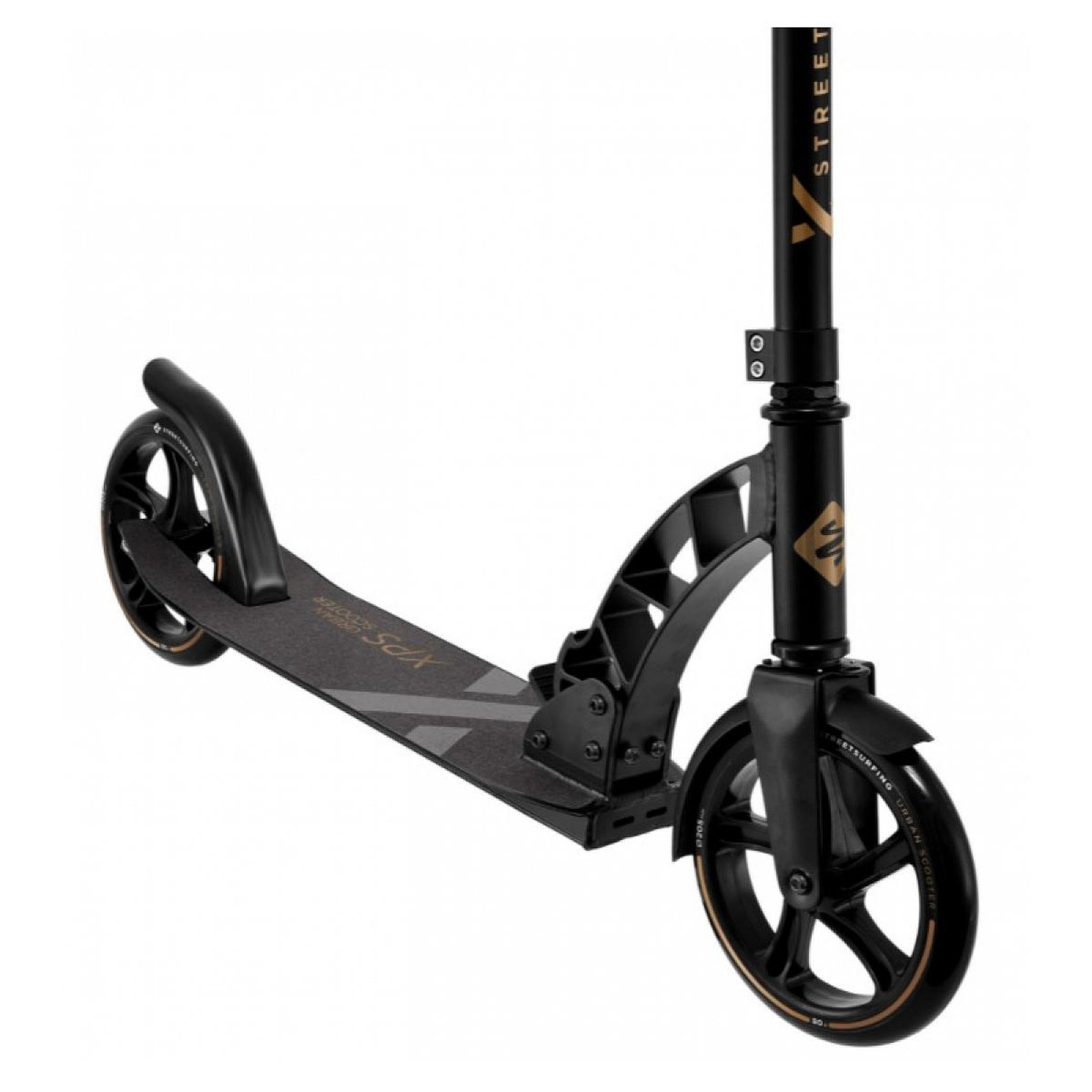 Voir la diapositive 2 : Street Surfing Trottinette  urban xps 205 noir et or