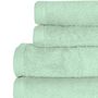 Voir la diapositive 2 : Sensei Maison Ensemble de bain 4 pièces 500 g/m² STUDIO (2 draps de bain + 2 serviettes de toilette)
