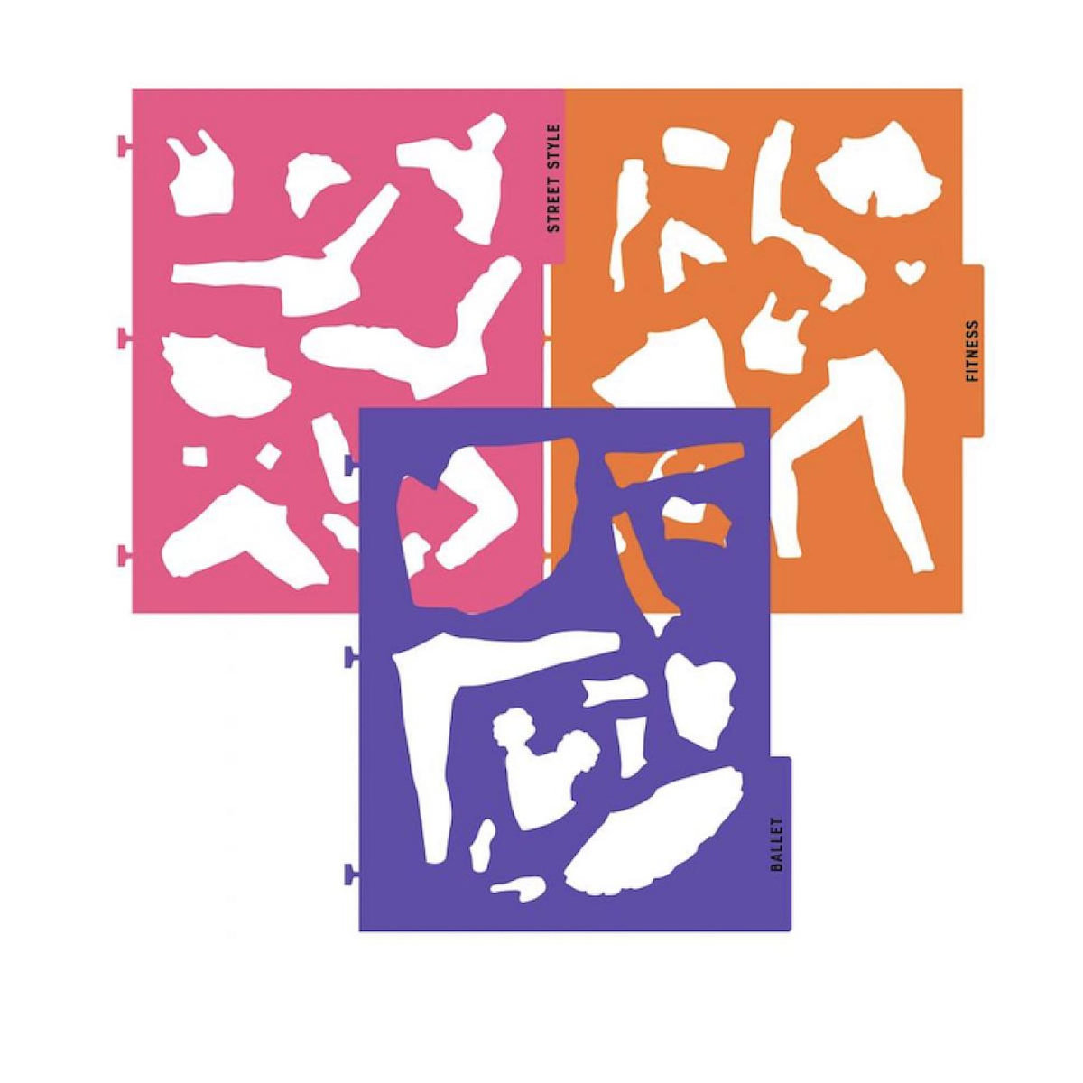 TOP MODEL Album a colorier avec stickers -  - Depesche