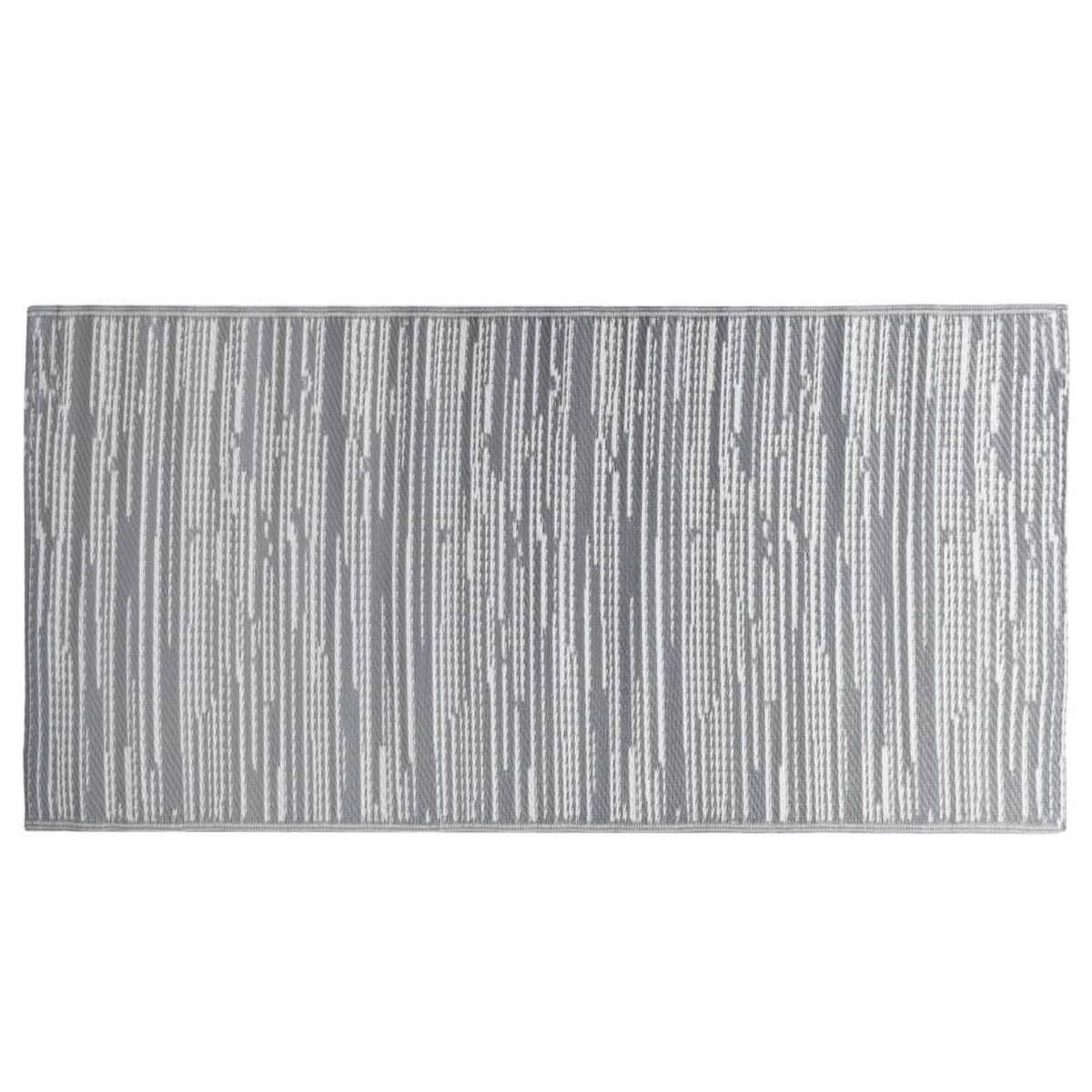 VIDAXL Tapis d'exterieur ARAKIL Gris 160x230 cm PP