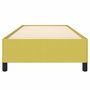 Voir la diapositive 5 : VIDAXL Cadre de lit sans matelas vert 90x190 cm tissu