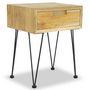 Voir la diapositive 5 : VIDAXL Table de chevet 40x30x50 cm Teck