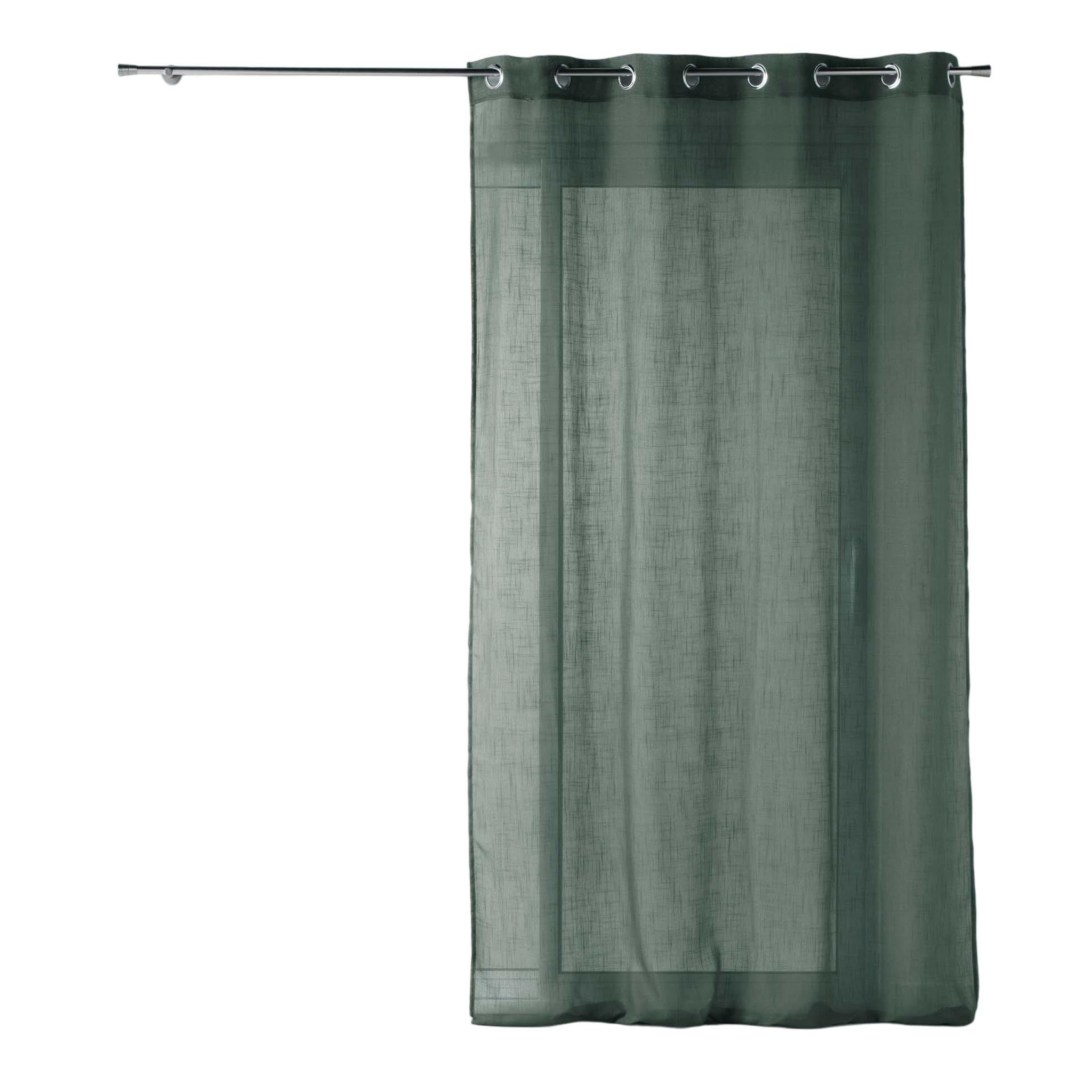 Eden Voilage effet lin zazy design et moderne. Coloris disponibles : Gris