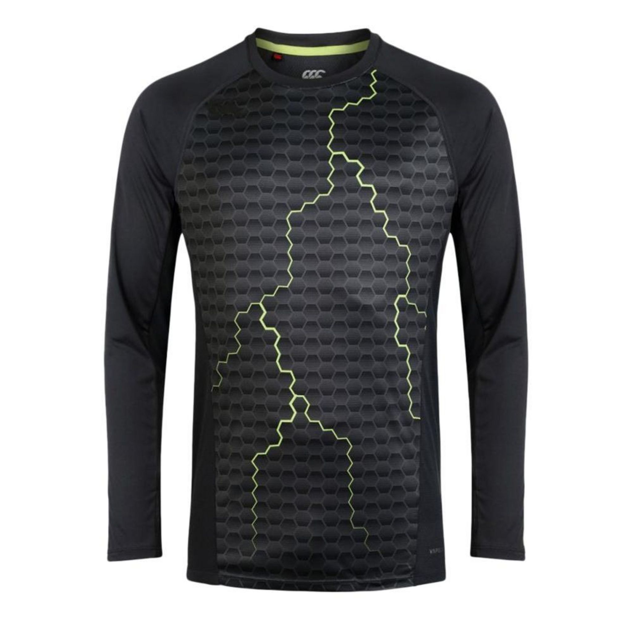 Haut Manches Longues Canterbury Rugby, Couche De Base, Homme, Rouge, Neuf