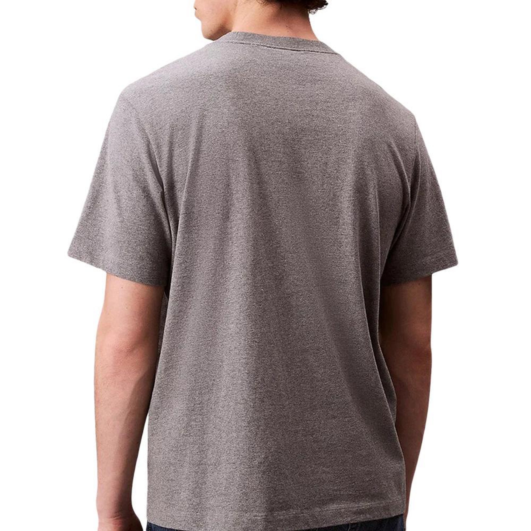 Voir la diapositive 2 : CALVIN KLEIN JEANS T-Shirt Gris Homme Calvin Klein Jeans Easy LV04RC275G