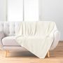 Voir la diapositive 4 : Paris Prix Plaid Uni en Flanelle  Nelia  125x150cm Naturel
