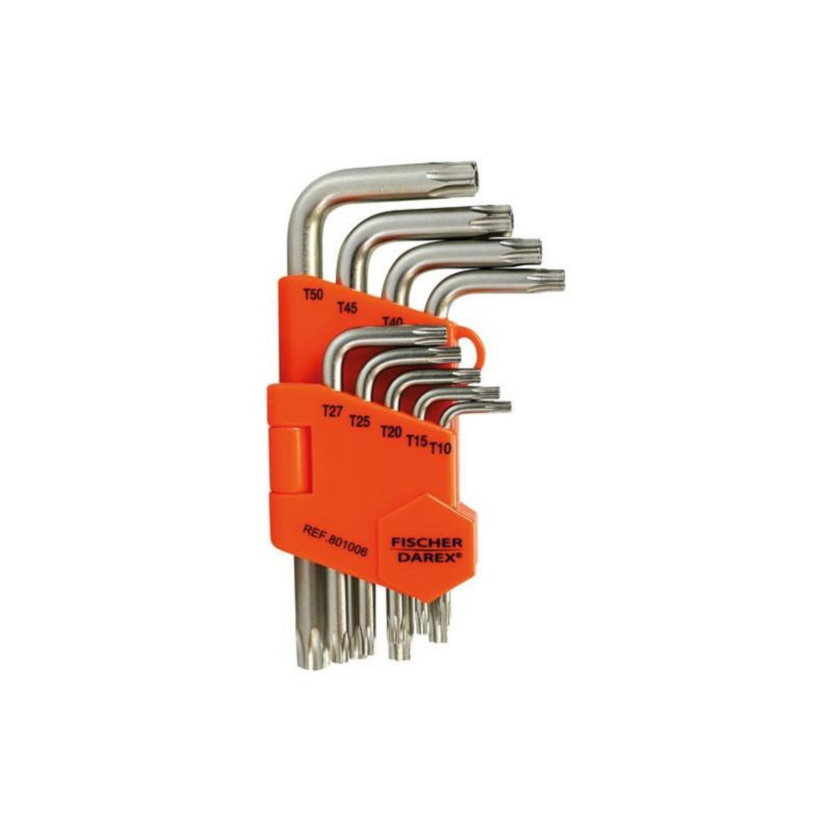 Fischer CLES TORX TAMPER JEU DE 9 CLES FISCHER DAREX - 801006