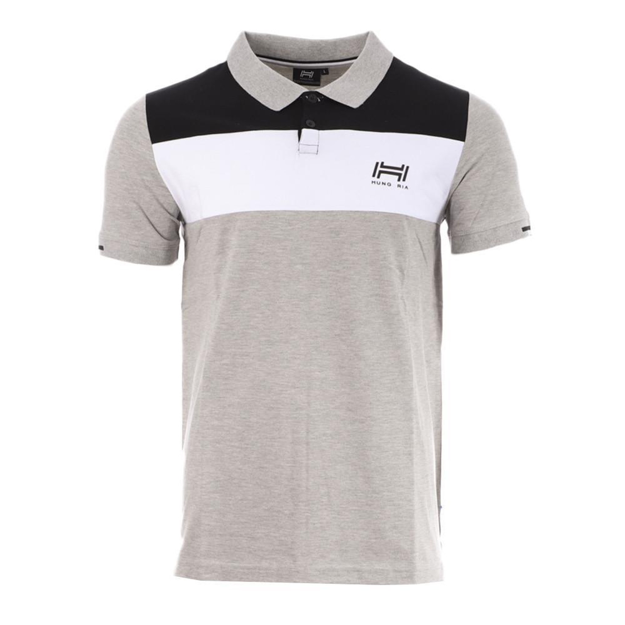 Voir la diapositive 1 : HUNGARIA Polo Gris Homme Hungaria Bennett