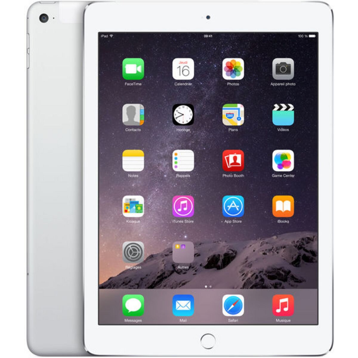 Apple Tablette tactile iPad Air 2 16Go Wi-Fi + Cellular Argent