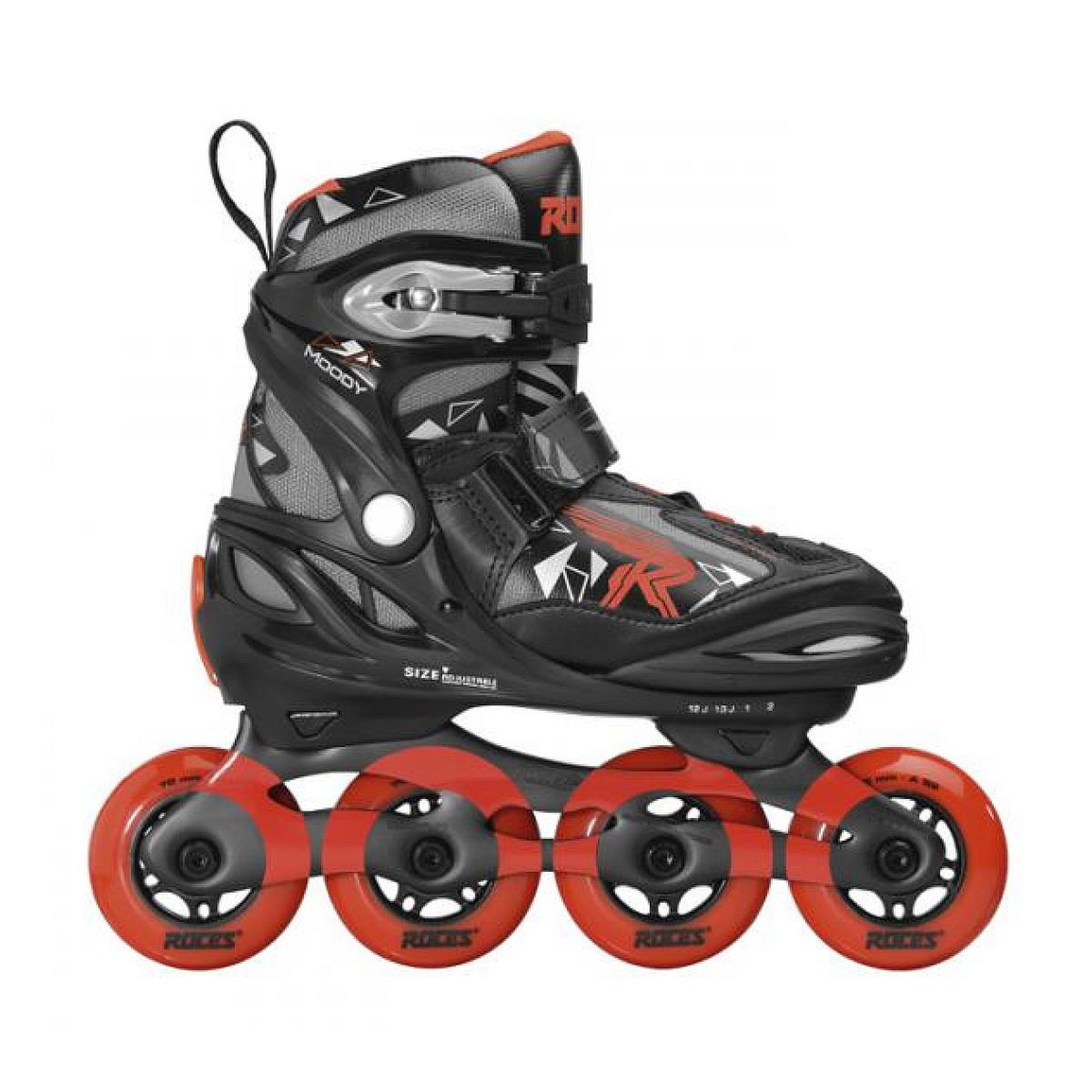 Roces Roller JR  moody boy tif noir-rouge T36-40