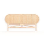 Rendez vous déco Tête de lit en rotin naturel 160 cm-Navahino