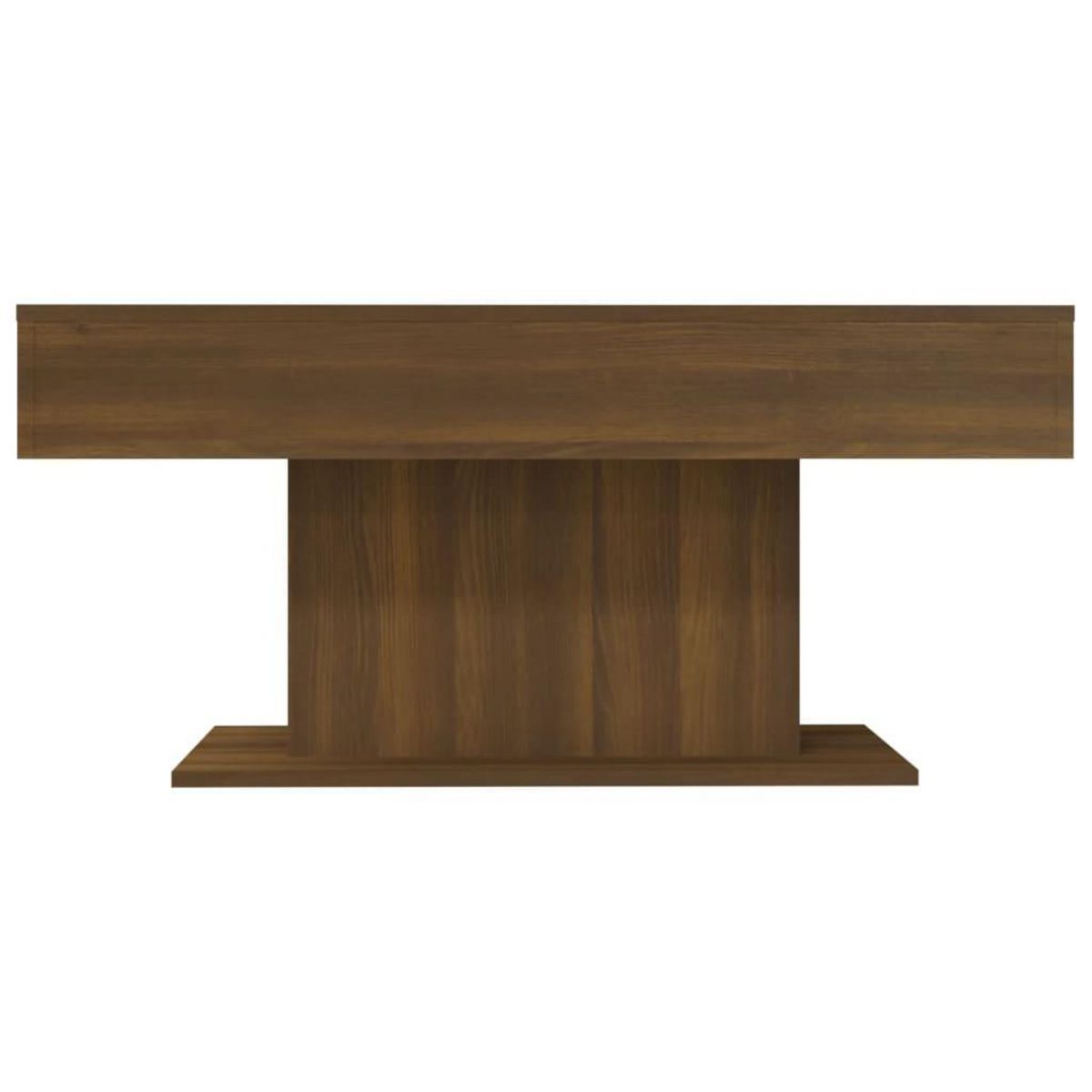 VIDAXL Table basse Chene marron 96x50x45 cm Bois d'ingenierie