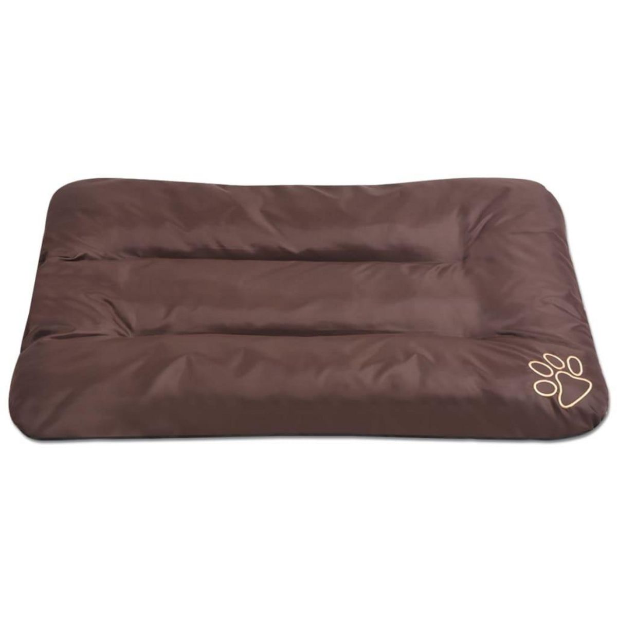 VIDAXL Matelas pour chiens Taille L Marron