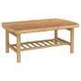 Voir la diapositive 2 : VIDAXL Table basse de jardin 90x55x37 cm bambou