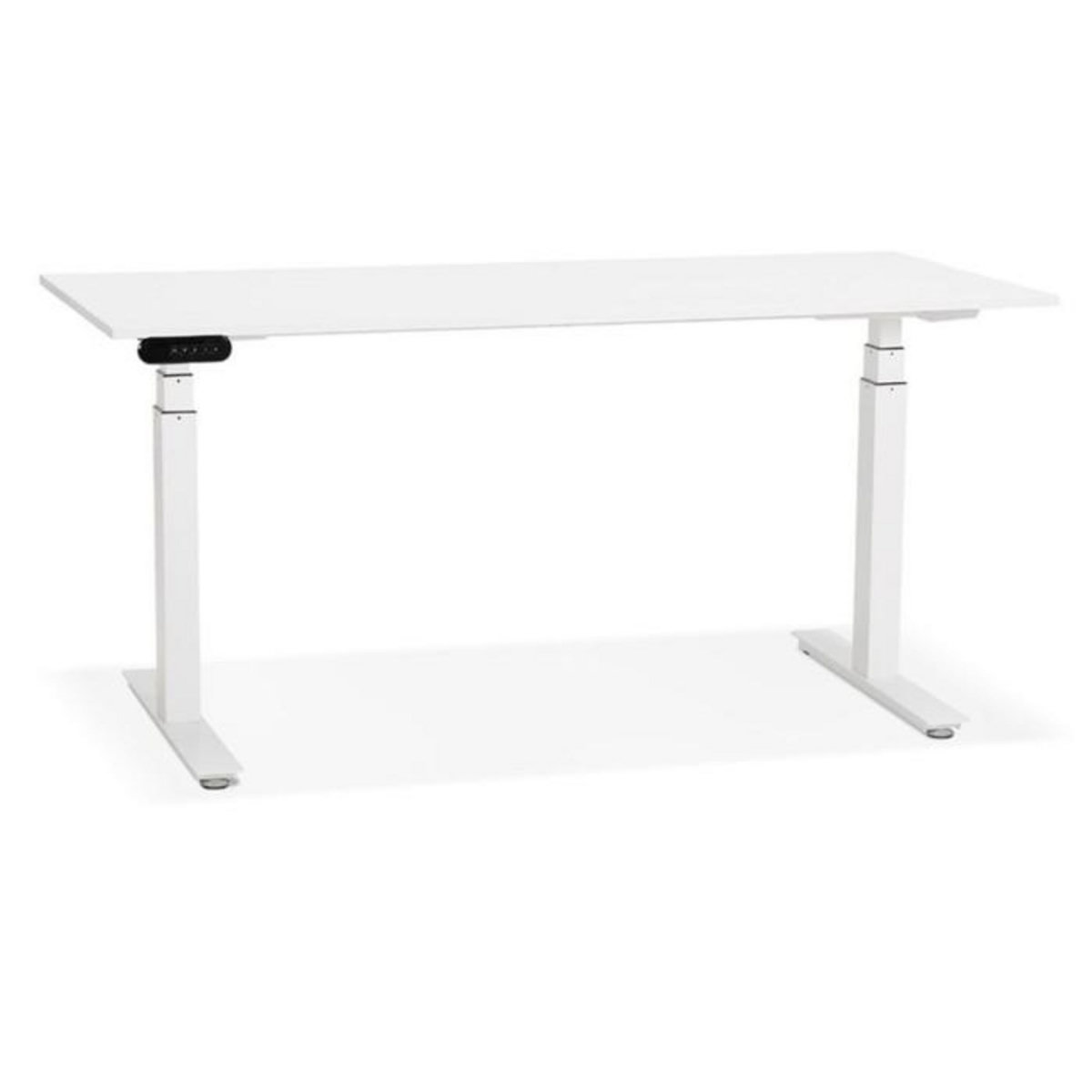Paris Prix Bureau Design Réglable  Électrique  160cm Blanc