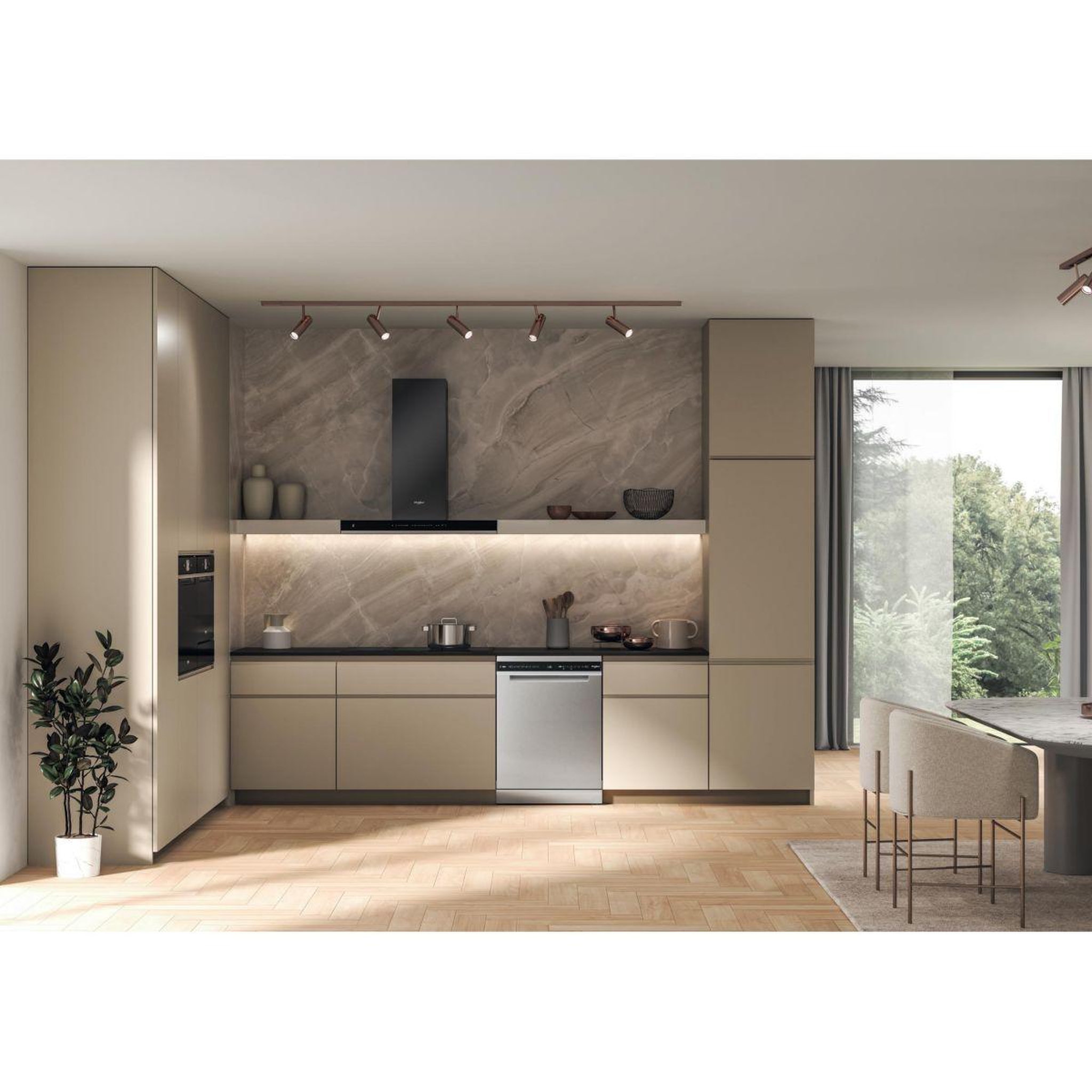 Voir la diapositive 4 : Whirlpool Lave vaisselle 60 cm w8fhs61x maxispace
