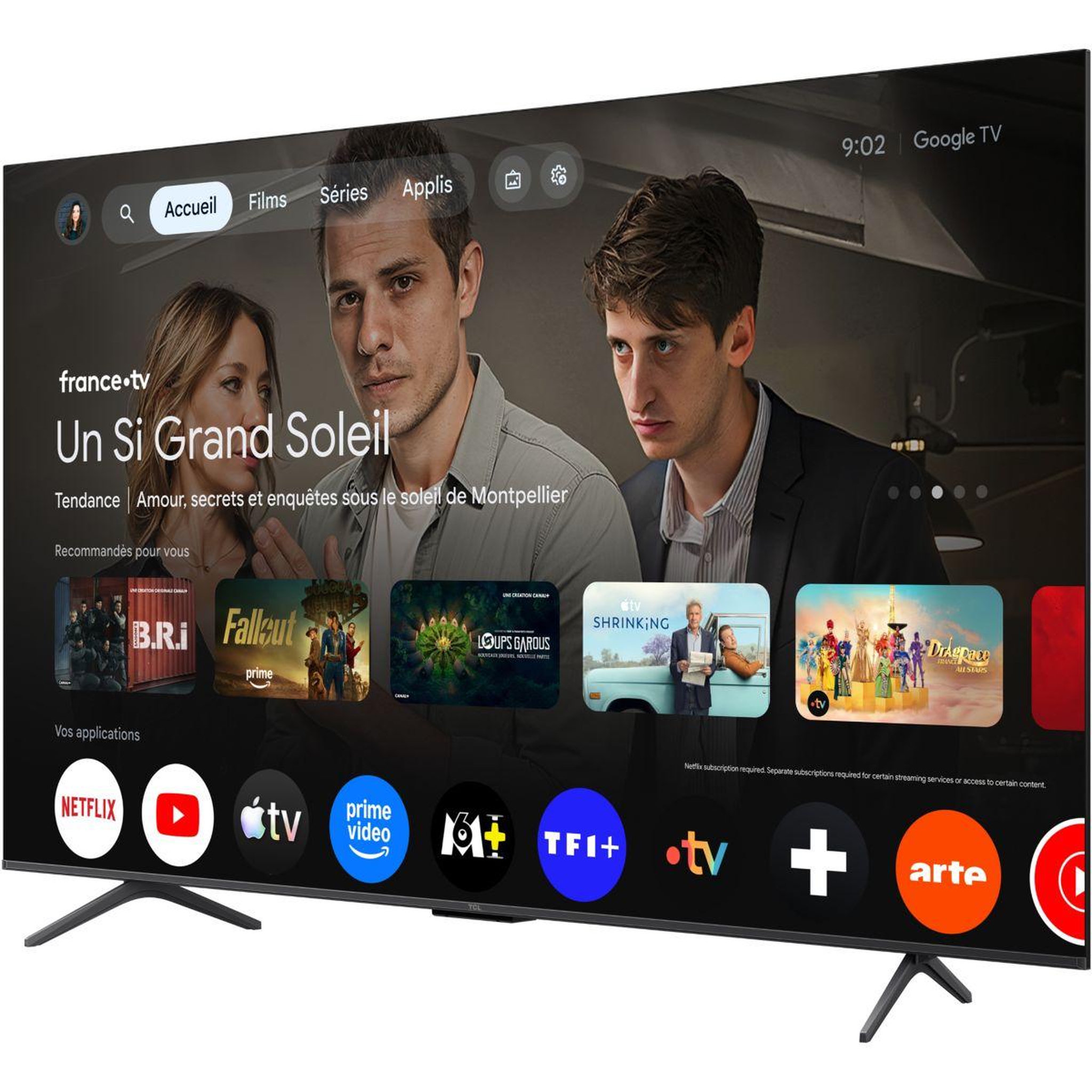 Voir la diapositive 2 : TCL Tv mini led 65p89l (2026) 65  (165 cm)