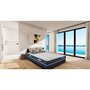 Voir la diapositive 4 : Matelas ressorts ensachés 140x190 cm THALASSO MARINE