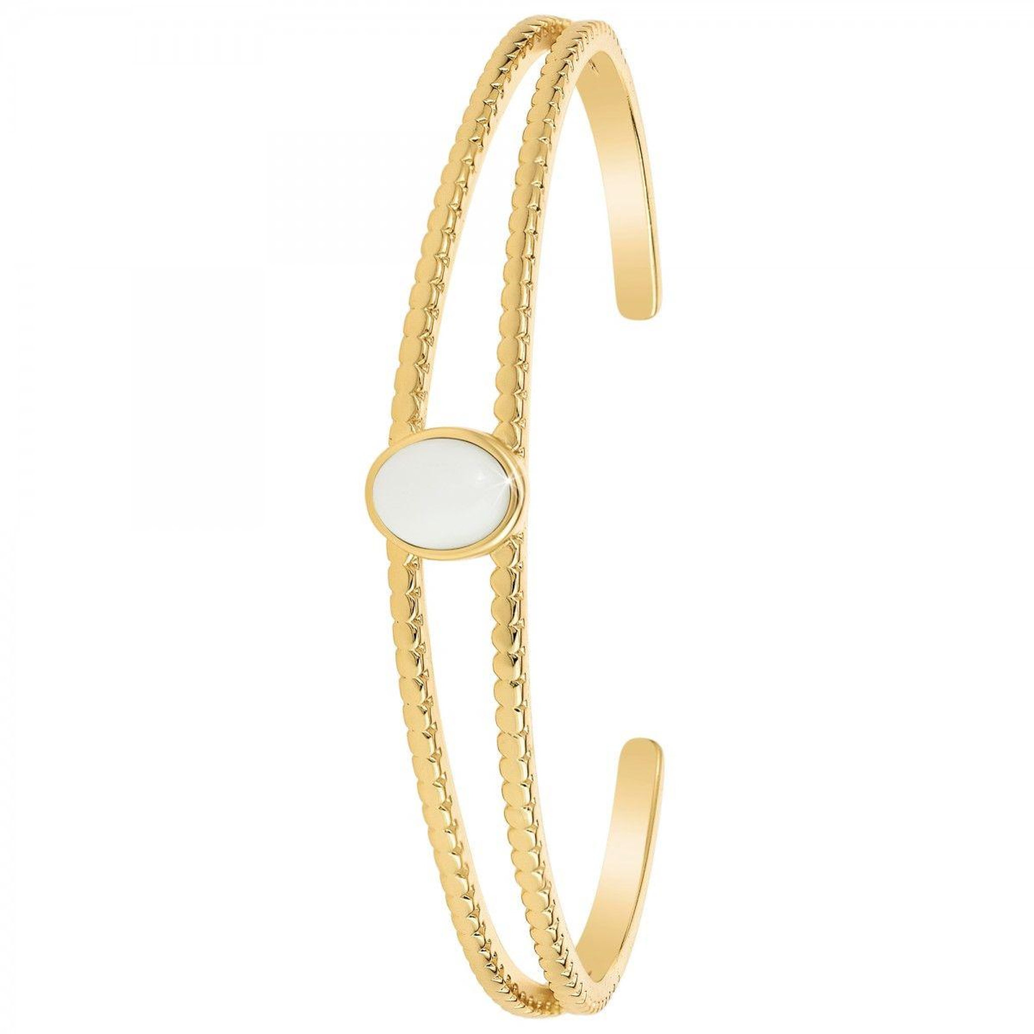 SC BOHEME Bracelet SC Bohème orné de marbre blanc