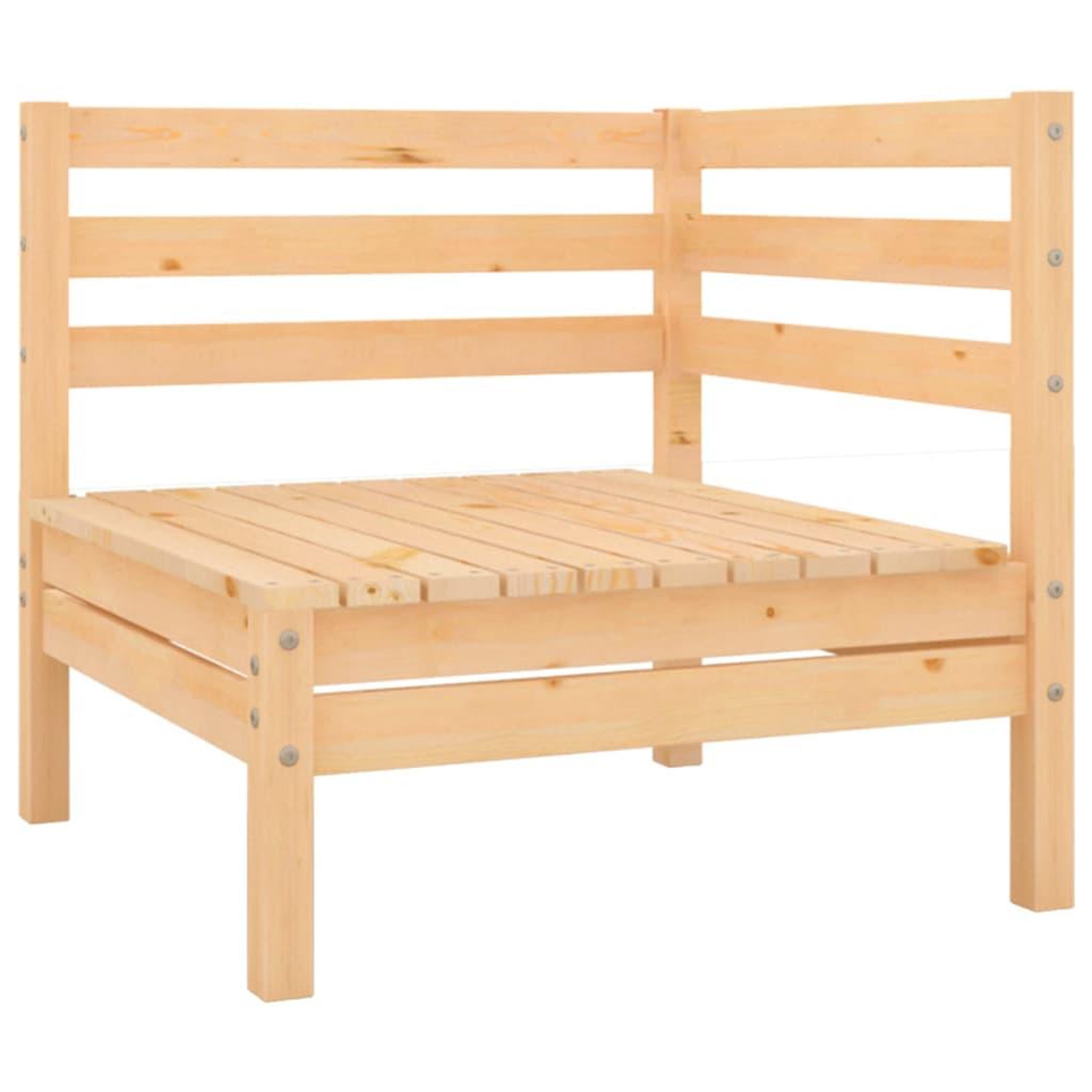 Voir la diapositive 5 : VIDAXL Salon de jardin 11 pcs Bois de pin massif