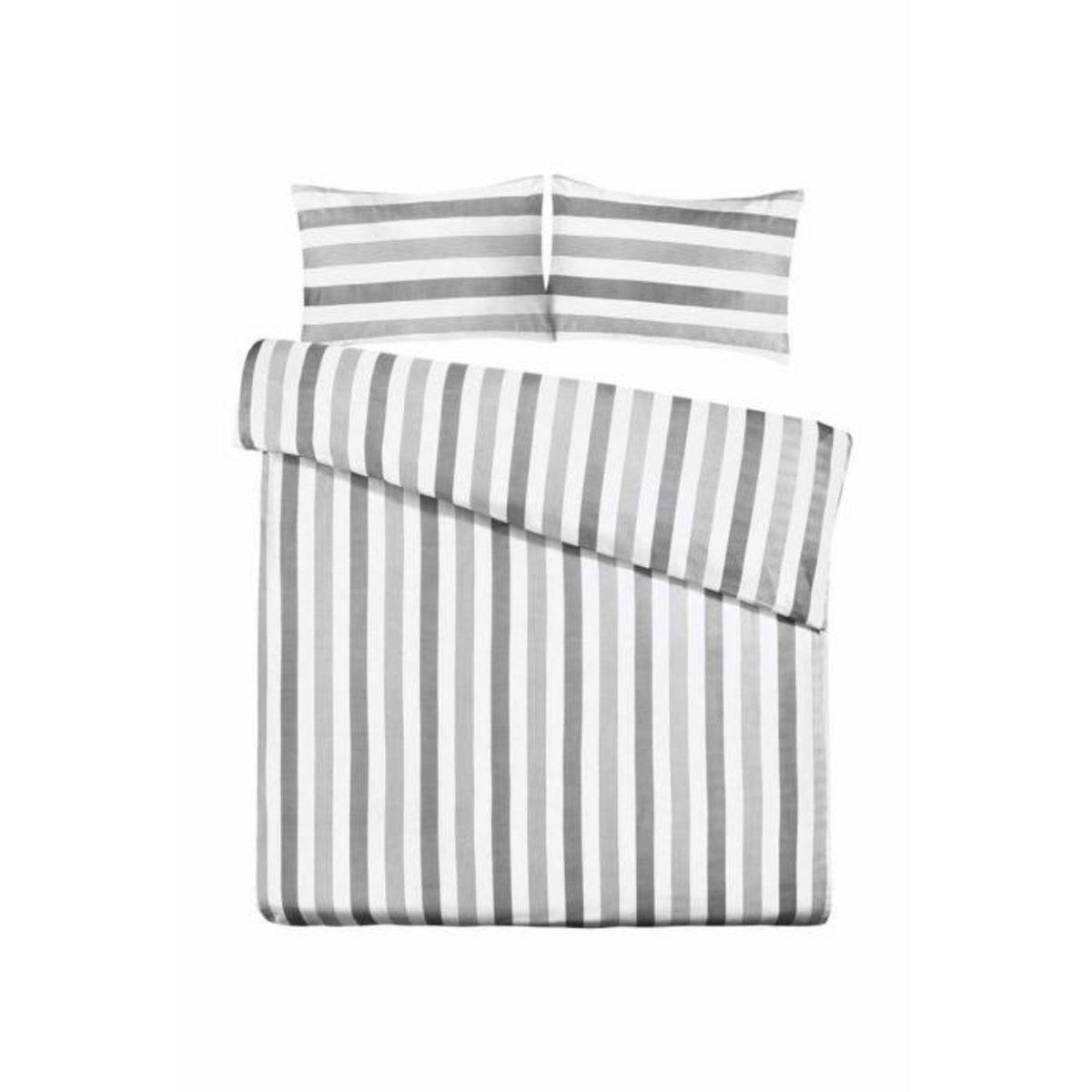 Paris Prix Parure de Lit 2 Pièces  Pina  140x200cm Gris