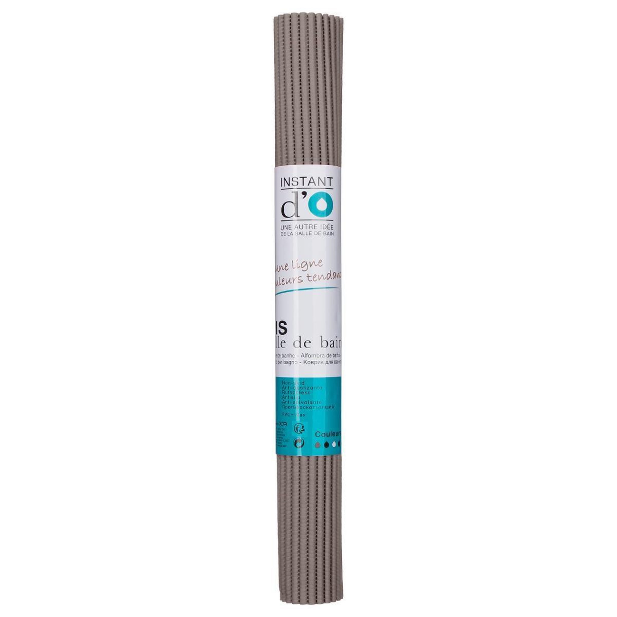 Voir la diapositive 4 : FIVE Tapis de salle de bain  mousse  65x90cm taupe
