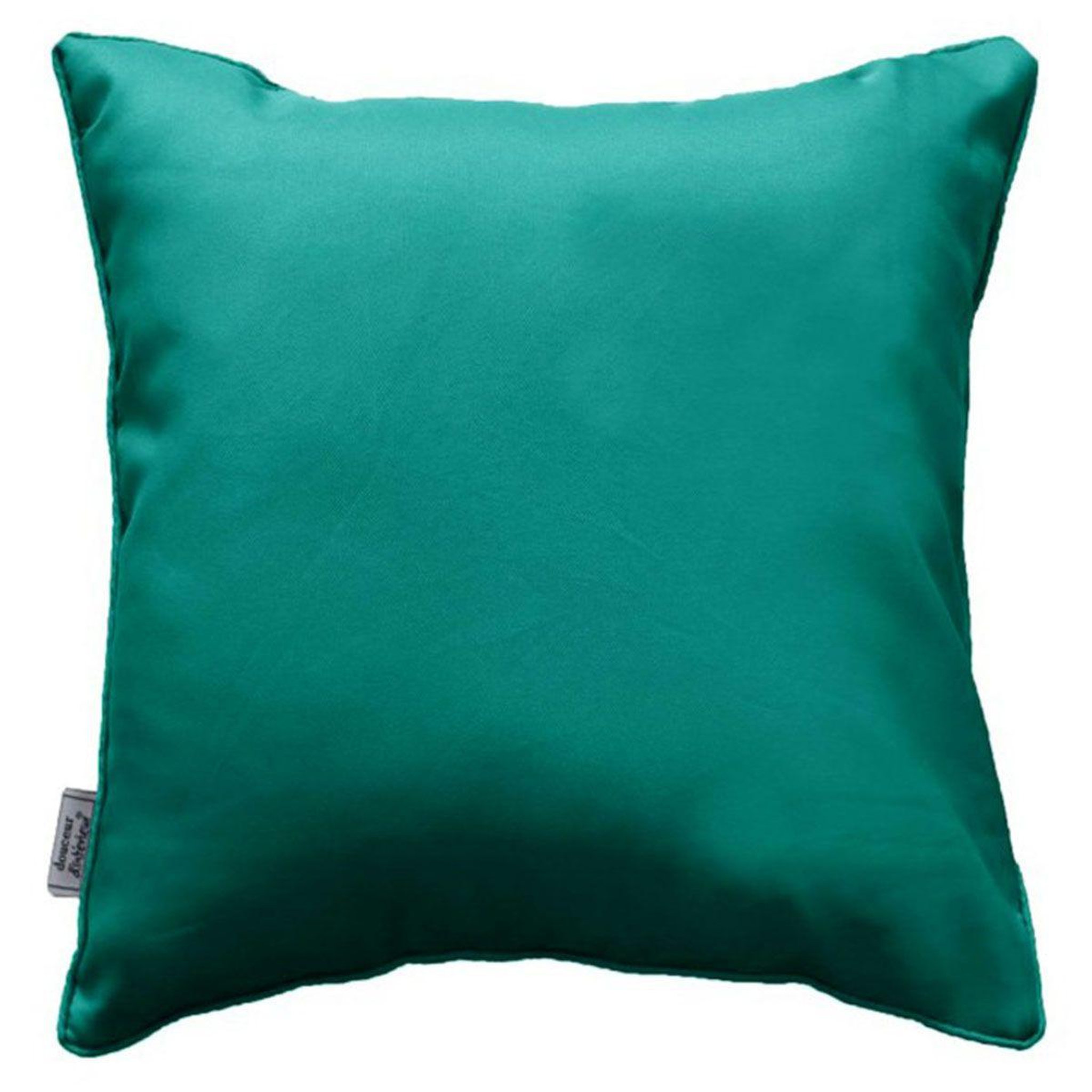Douceur d'Intérieur Coussin déco  essentiel  40x40cm vert emeraude