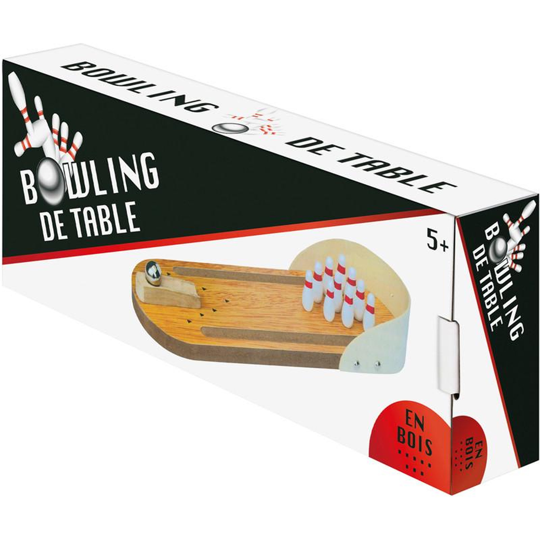 Voir la diapositive 1 : JEU TABLE BOWLING PLA 30CM TD 3030