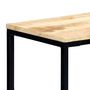 Voir la diapositive 3 : VIDAXL Table console 140 x 35 x 76 cm Bois de manguier massif brut