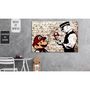 Voir la diapositive 2 : Paris Prix Tableau Imprimé  Banksy - Torn Wall
