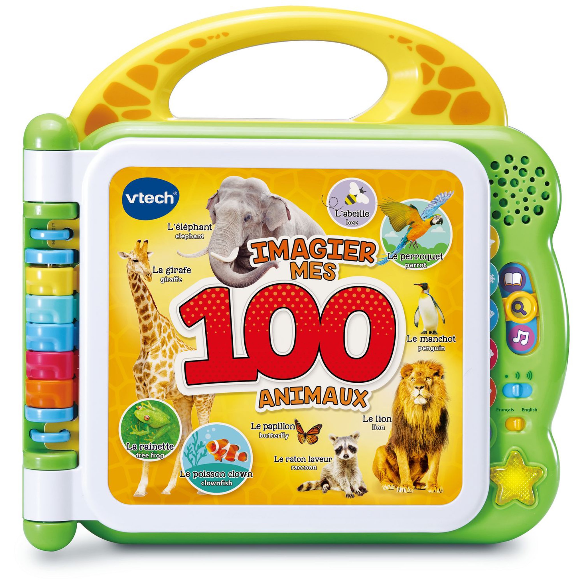Voir la diapositive 1 : VTECH Mon imagier des animaux bilingue