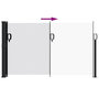 Voir la diapositive 5 : VIDAXL Auvent lateral retractable blanc 120x500 cm
