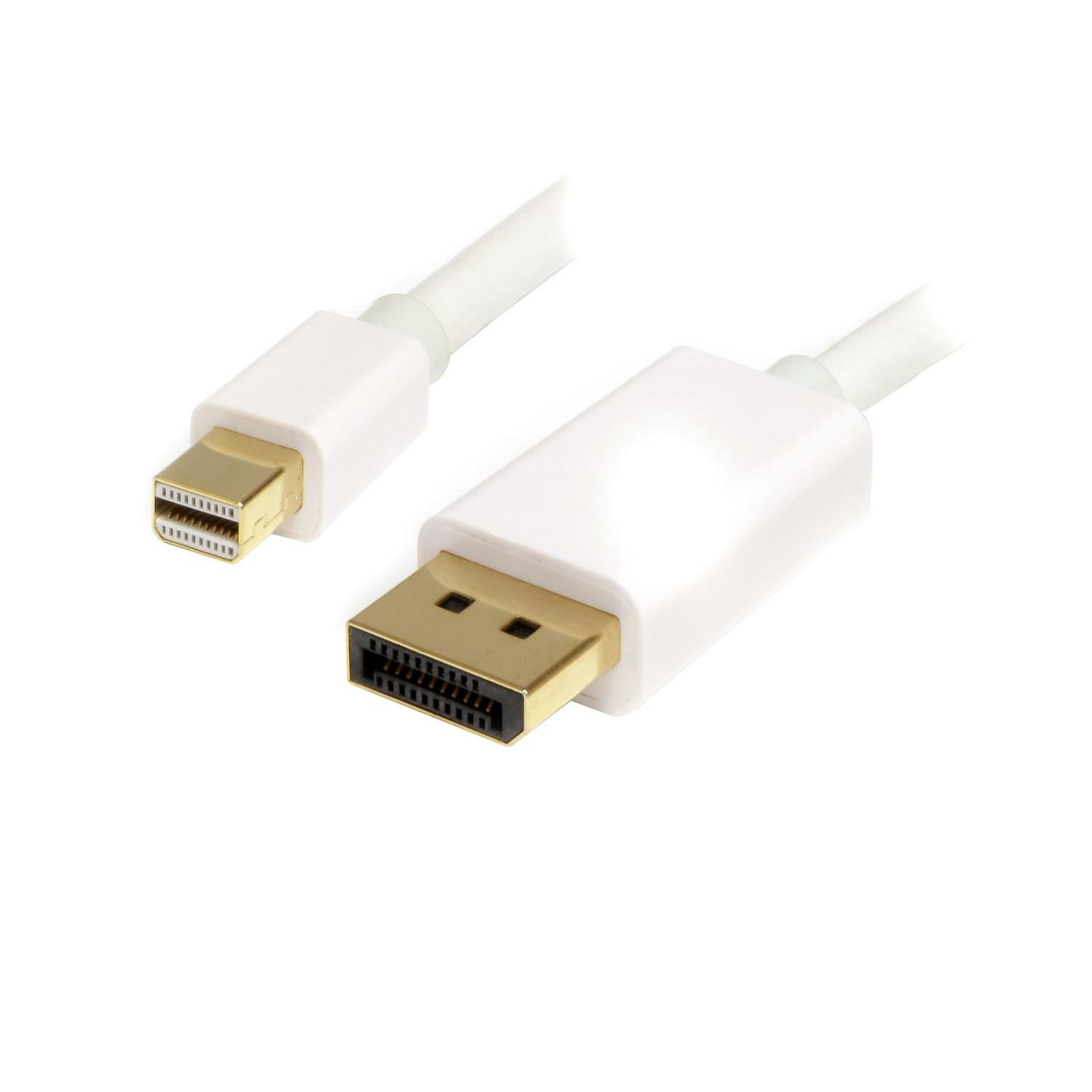 Voir la diapositive 2 : Startech Startech.com câble mini displayport vers displayport 1.2 de 1 m - câble adaptateur mini displayport vers displayport 4k x 2k uhd - câble mini dp vers dp pour moniteur - câble convertisseur mdp vers dp