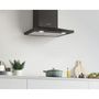 Voir la diapositive 4 : Rosieres Hotte décorative murale 60cm 70db 620m3/h noir - rhp67000/1lpn/1