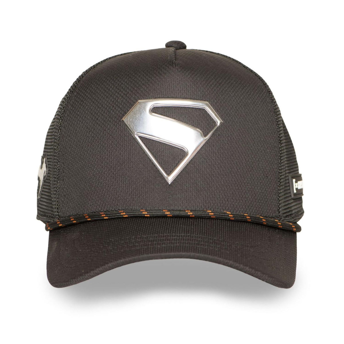 CAPSLAB Casquette Trucker avec filet finitions premium DC Comics Superman