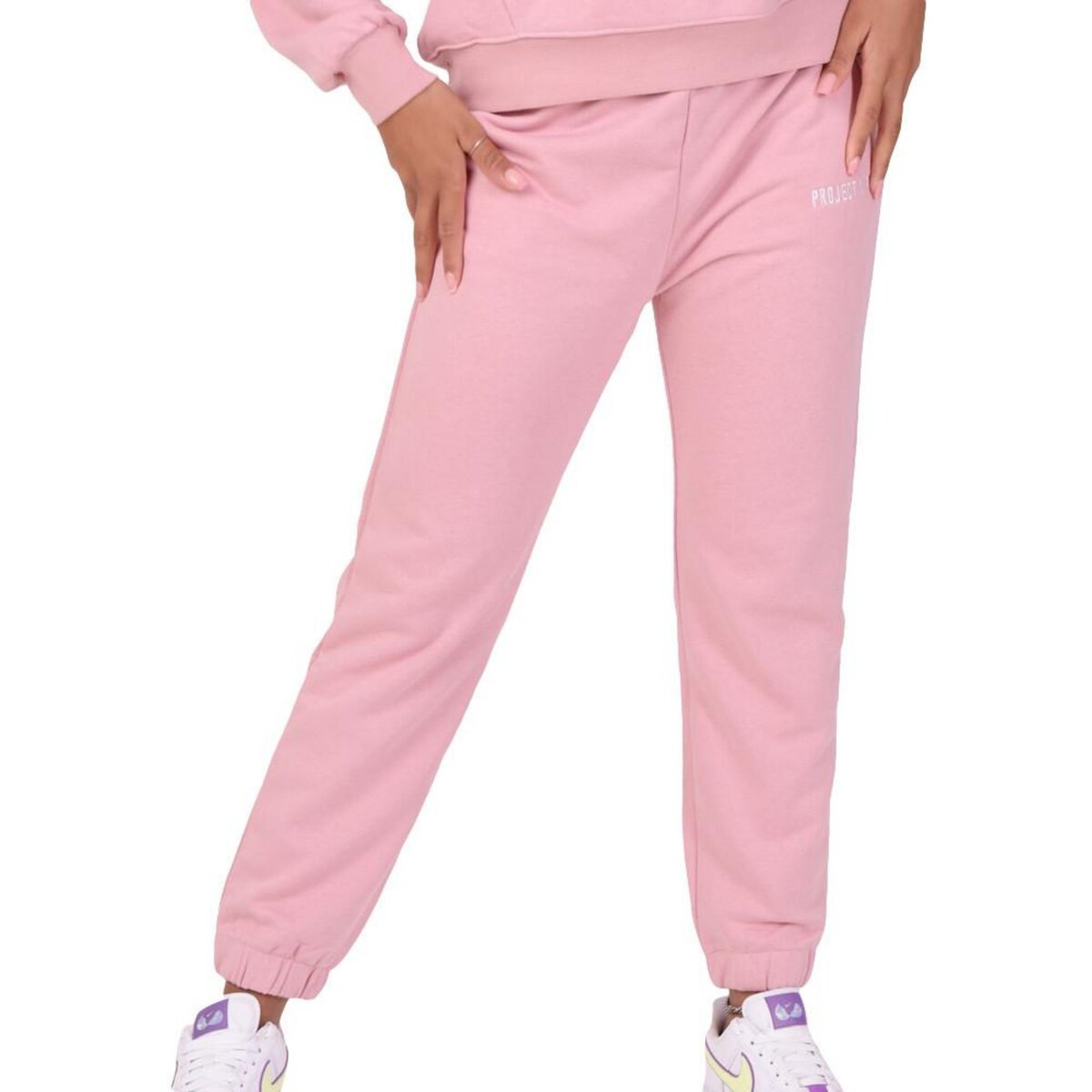 Jogging rose femme hot sale