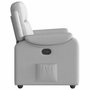 Voir la diapositive 4 : VIDAXL Fauteuil inclinable gris nuage tissu