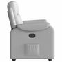 Voir la diapositive 4 : VIDAXL Fauteuil inclinable gris nuage tissu