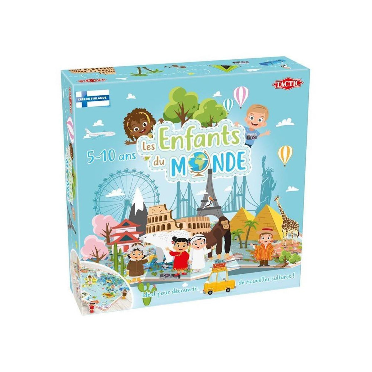 Tactic Les Enfants du Monde - Jeu coopératif - TACTIC - 2 joueurs et plus - Des 5 ans