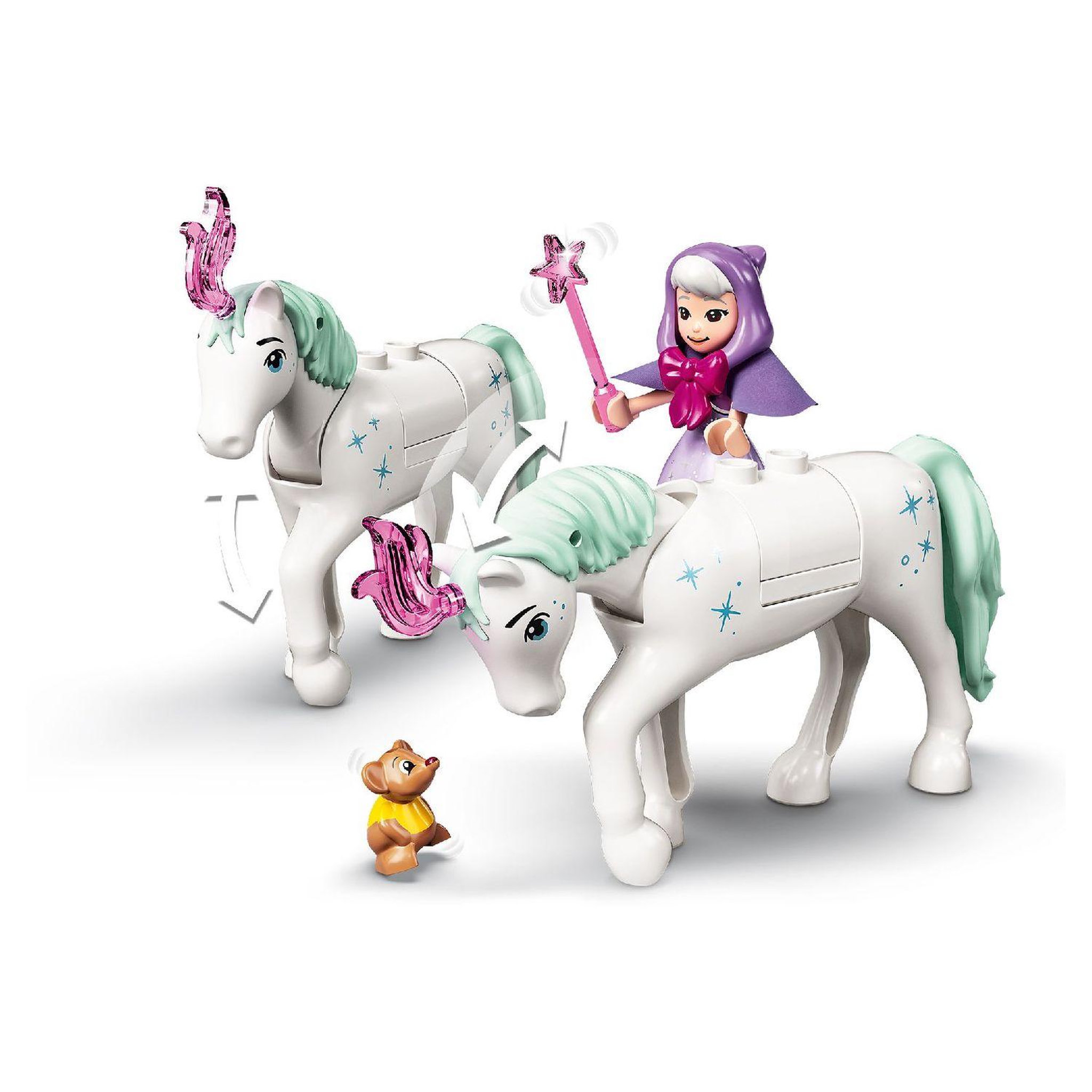 Voir la diapositive 4 : LEGO Disney Princess 43192 - Le carrosse royal de Cendrillon