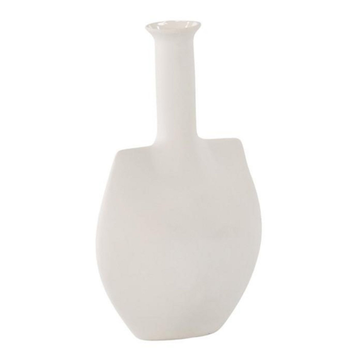 Paris Prix Vase Design en Céramique  Madison  22cm Blanc Cassé
