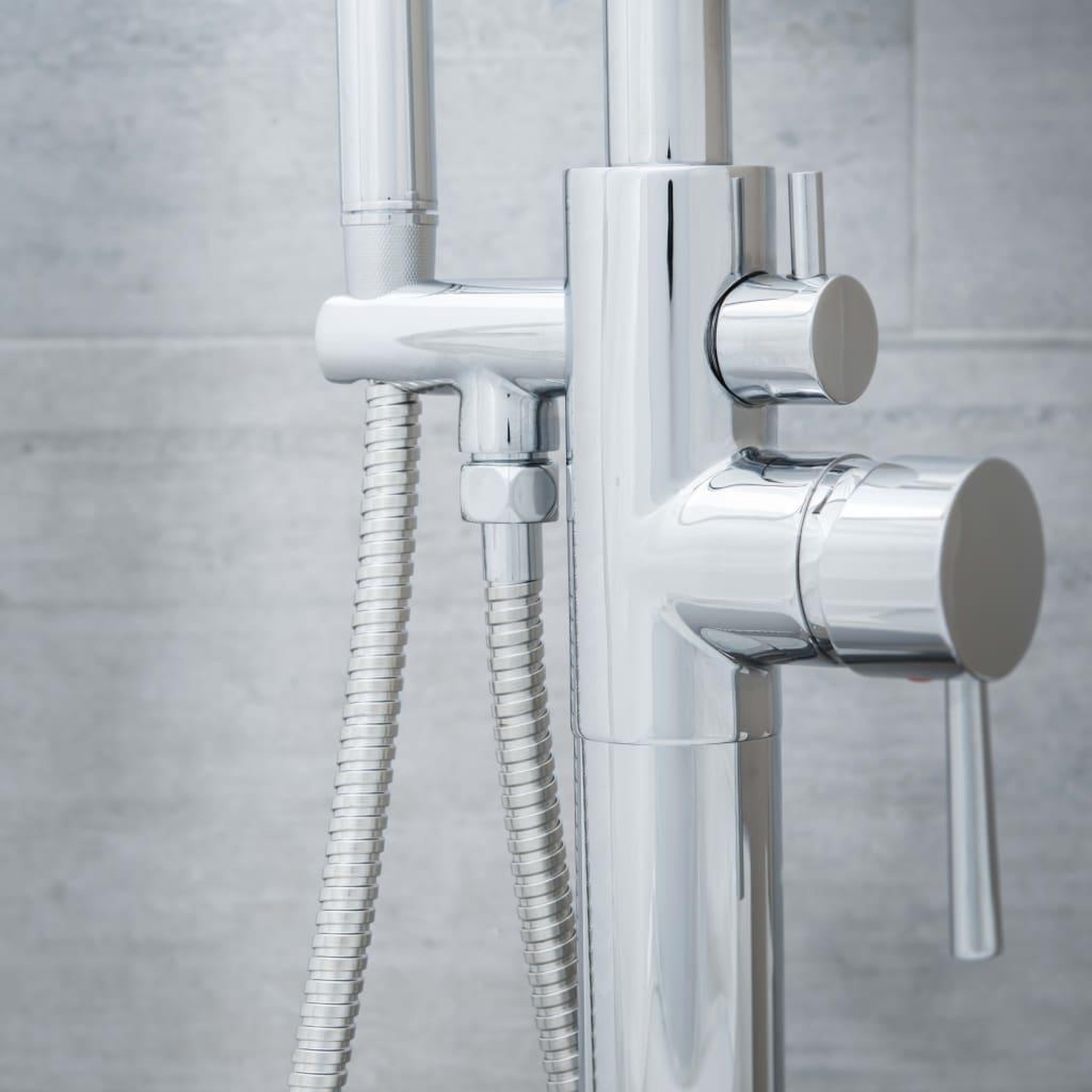Voir la diapositive 5 : SCHUTTE Schütte mitigeur et ensemble de douche cornwall chrome