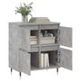 Voir la diapositive 4 : VIDAXL Buffet Gris beton 60x35x70 cm Bois d'ingenierie