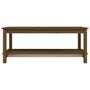 Voir la diapositive 5 : VIDAXL Table basse Marron miel 110x55x45 cm Bois massif de pin