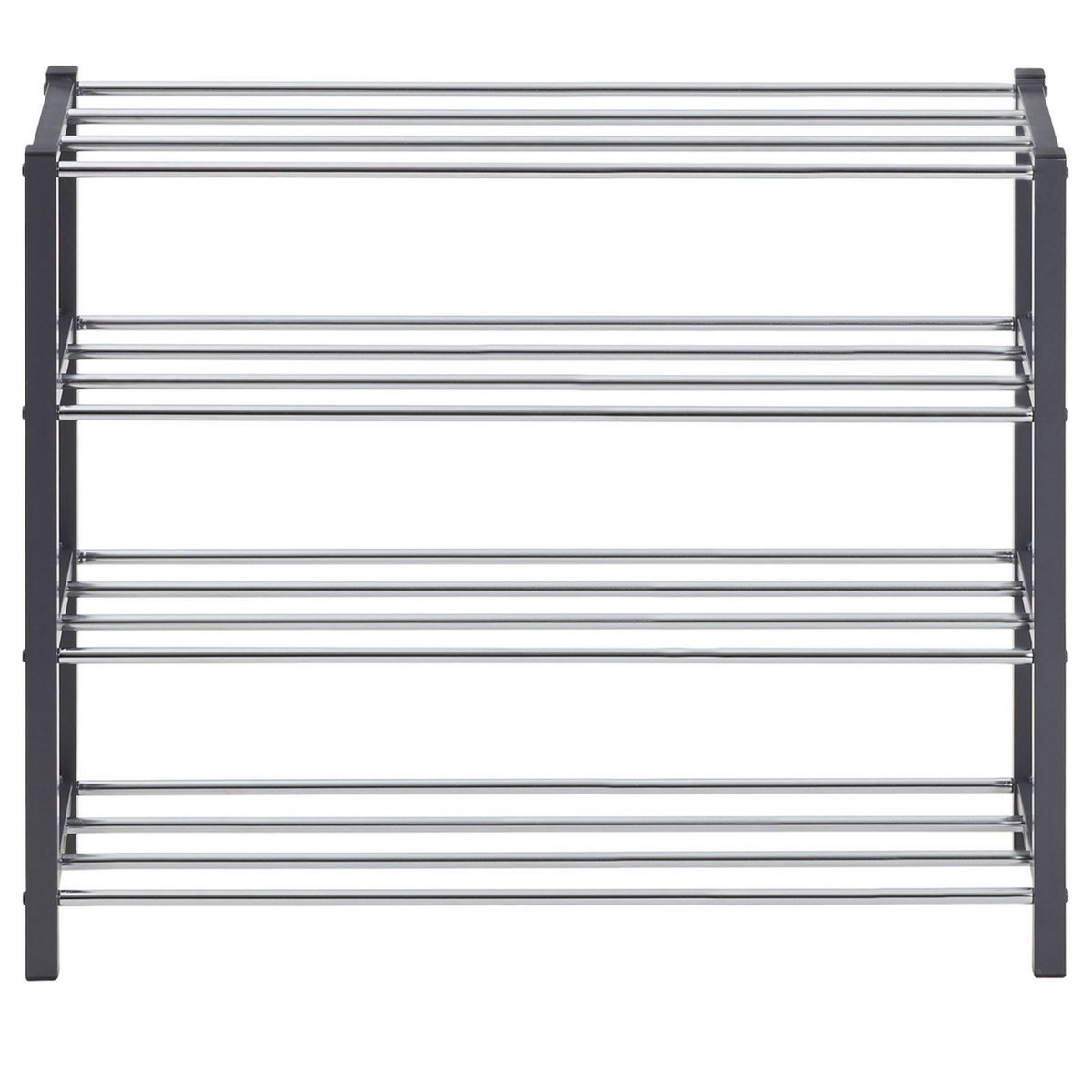 IDIMEX Étagère à chaussures DUBLIN, 4 niveaux