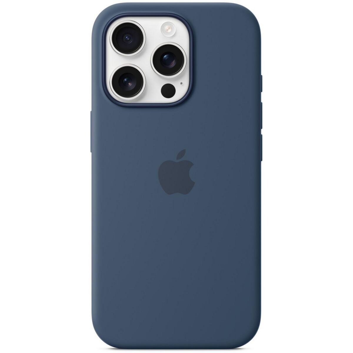 APPLE Coque iPhone 16 Pro MagSafe denim silicone