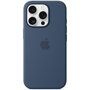Voir la diapositive 3 : APPLE Coque iPhone 16 Pro MagSafe denim silicone