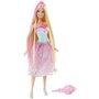BARBIE Poupée Barbie Princesse avec chevelure magique blonde
