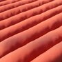 RED DECO Lot de 2 matelas bain de soleil SORMIOU Terracotta Polyester 180x60CM